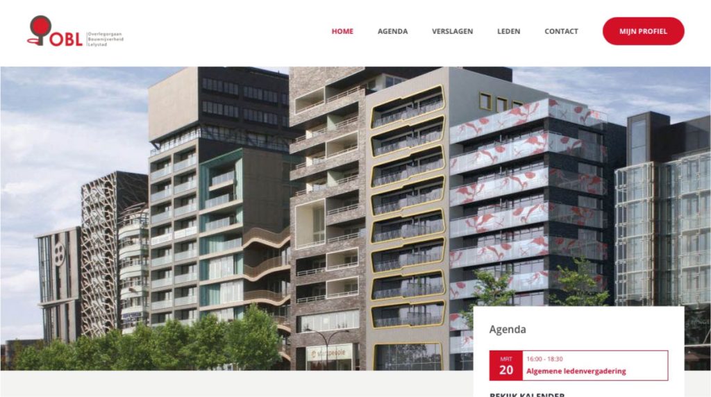 Nieuwe website OBL